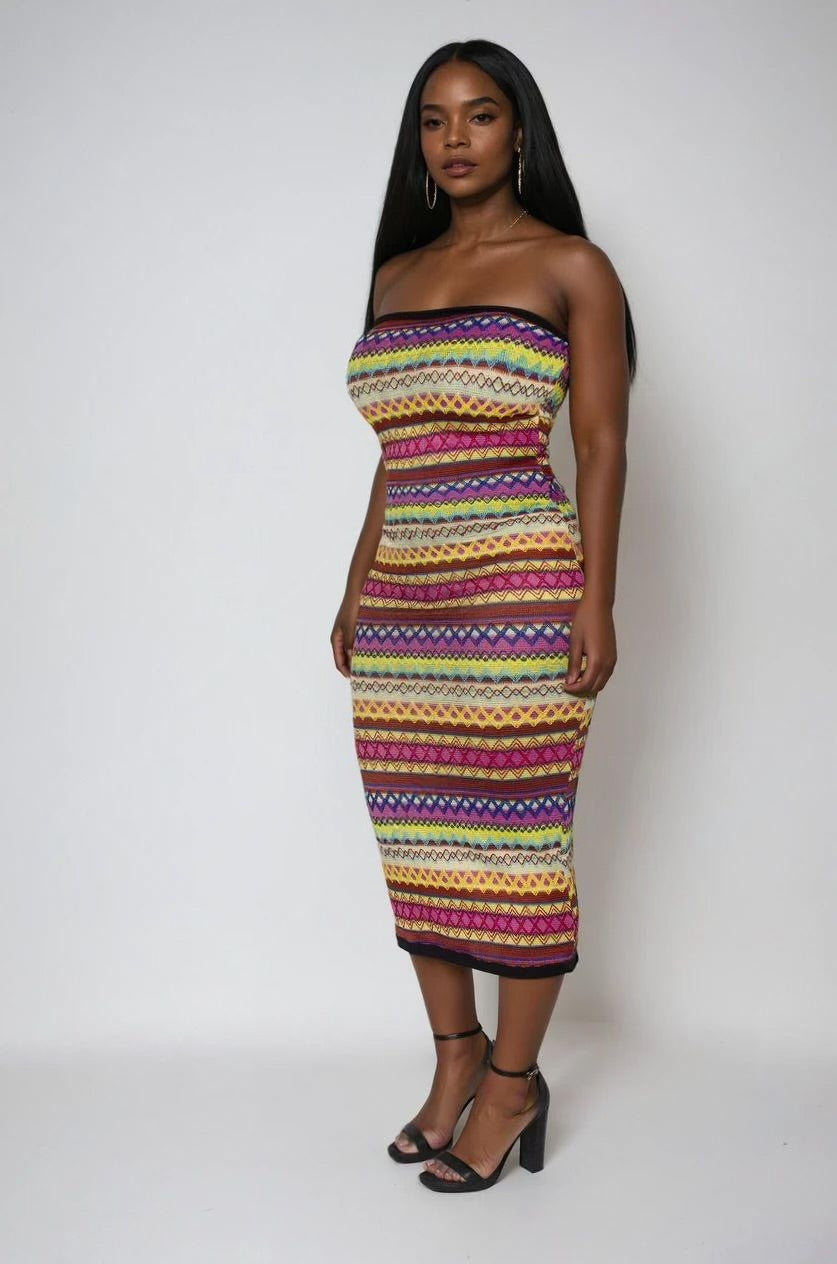 Aztec Tube Dress