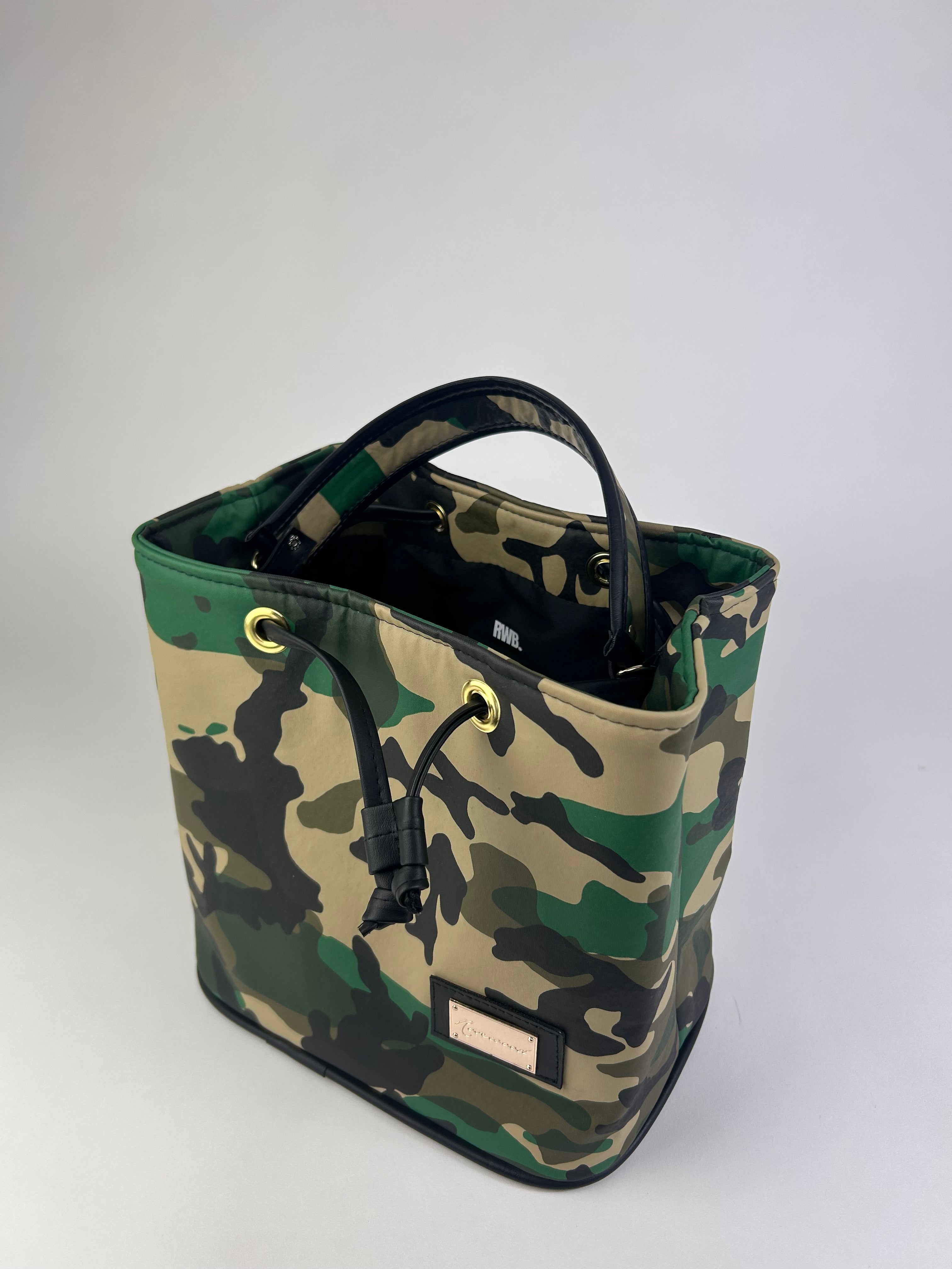 RWB. Camo Bucket Bag